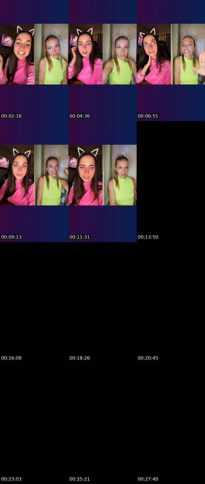 Contact-sheet preview of 𝐸𝓂𝓂𝒾𝒯𝓇𝒶𝒾𝓁🐾's Liveme recording
