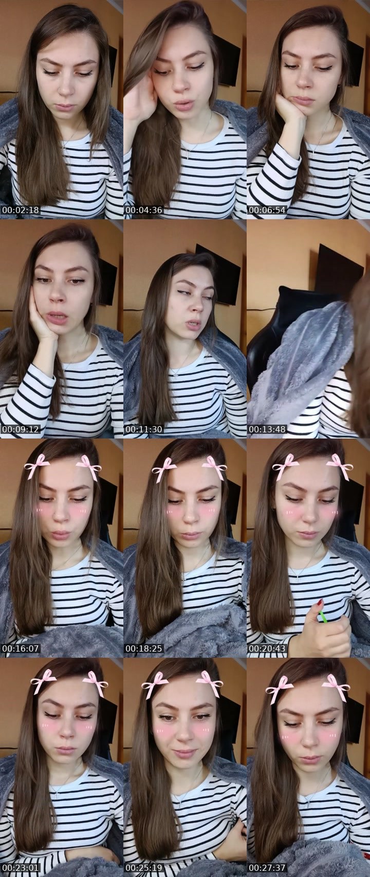 Contact-sheet preview of 🇺🇦ALENA💯's Liveme recording