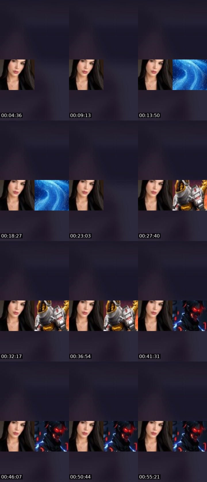 Contact-sheet preview of Eve 🇻🇪☁️🩷's Liveme recording