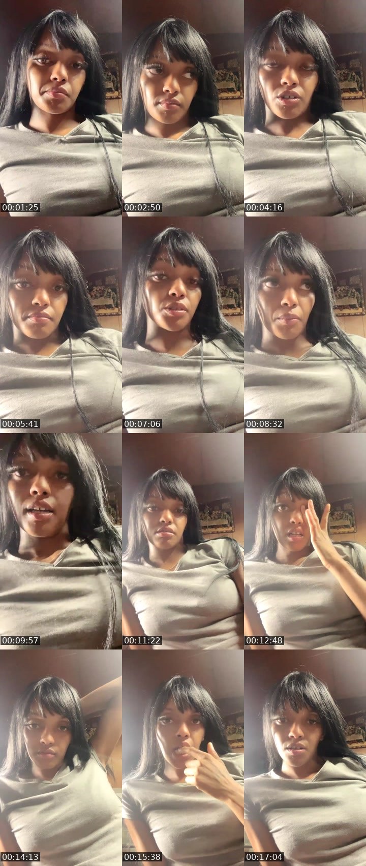 Contact-sheet preview of MaeMae837's Liveme recording