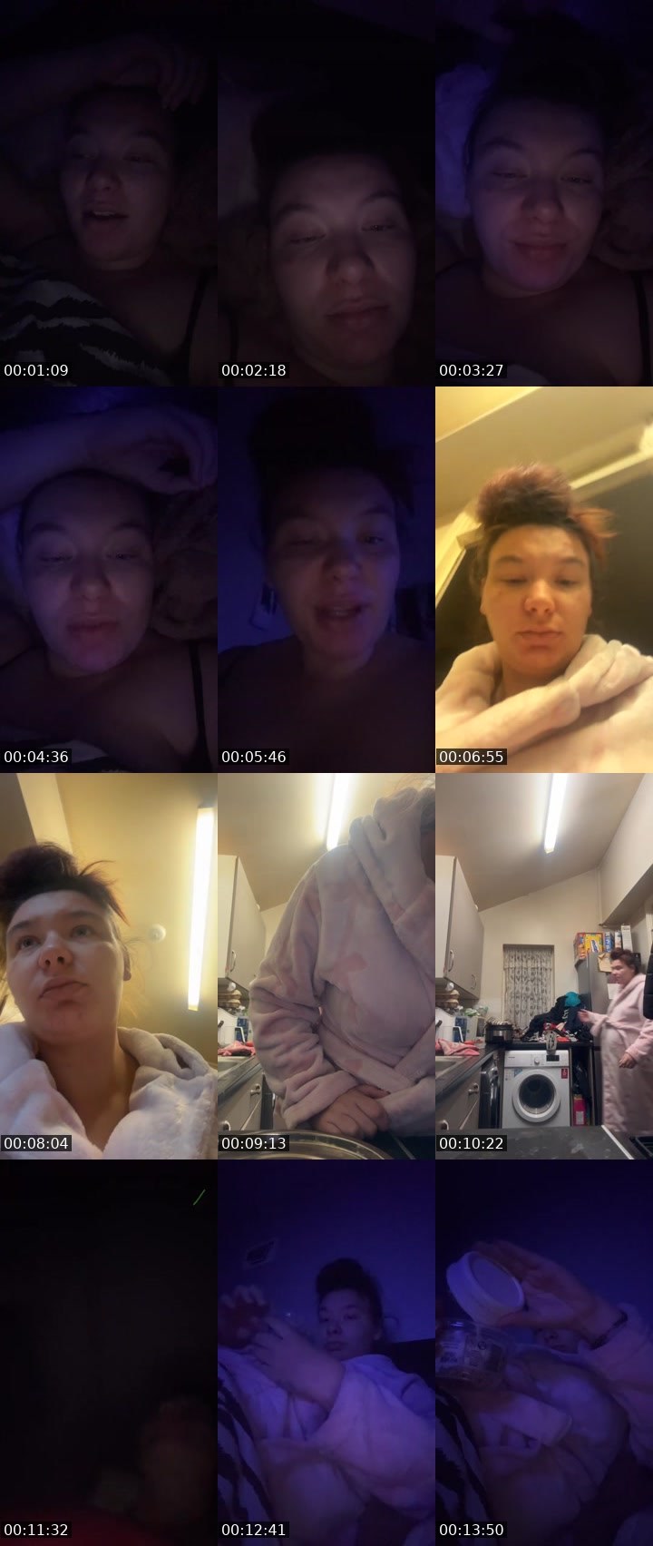 Contact-sheet preview of Ell.baddie's Liveme recording