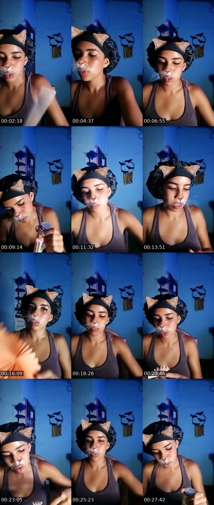 Contact-sheet preview of A𝖓𝖌𝖊𝖑☁'s Liveme recording