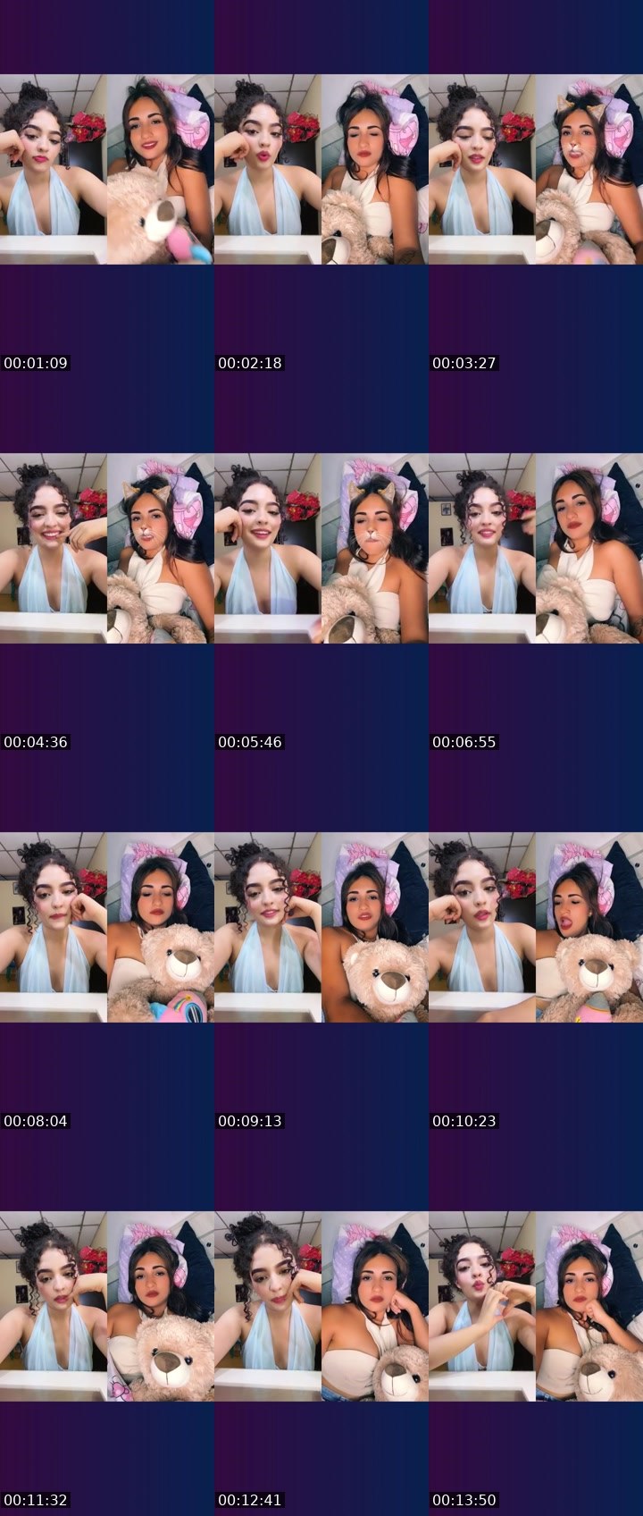 Contact-sheet preview of 🌐Karen3🔥🌪️'s Liveme recording