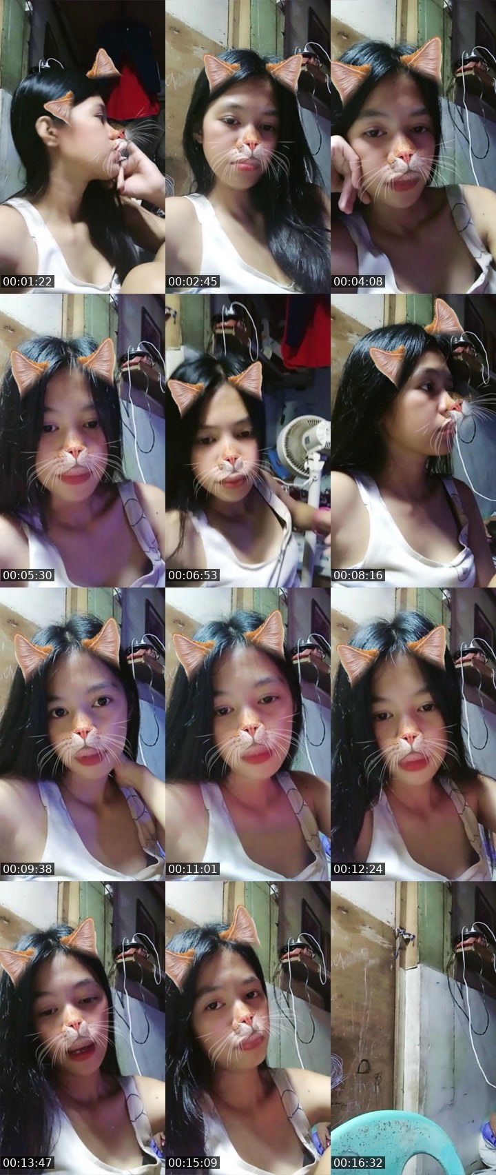 Contact-sheet preview of 👸jenea🧜‍♀️'s Liveme recording
