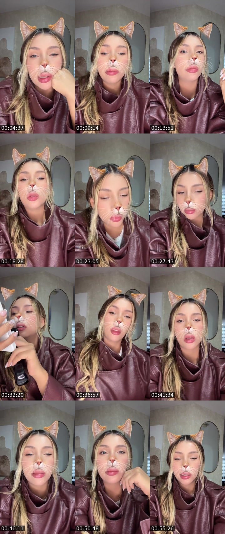 Contact-sheet preview of 𝓟𝓻𝓲𝓷𝓬𝓮𝓼𝓼🌸🧸's Liveme recording