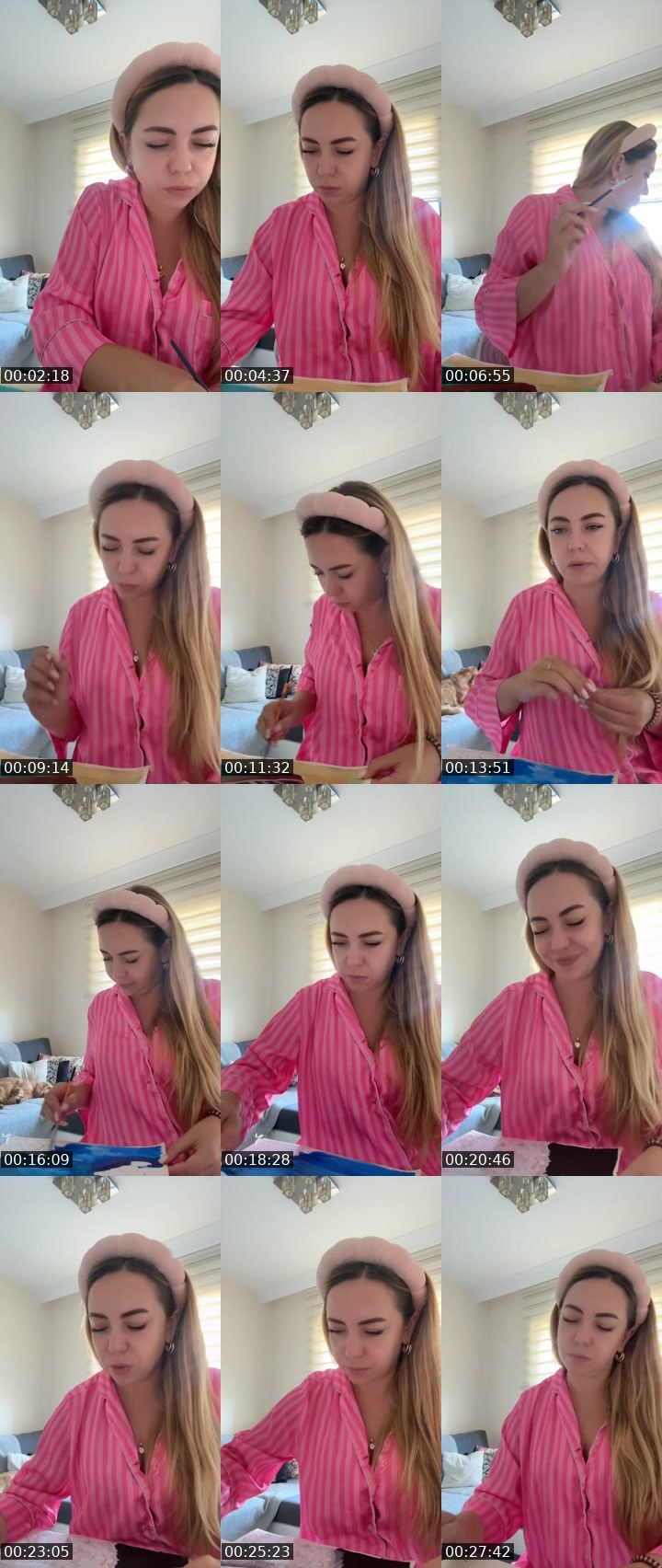 Contact-sheet preview of 💛SirenTatiana🩵's Liveme recording