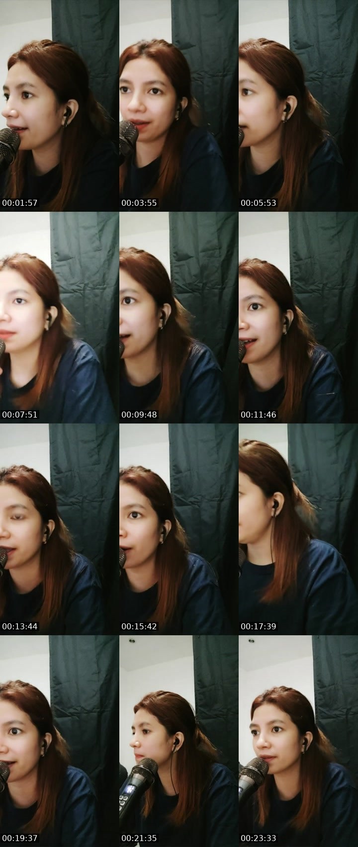 Contact-sheet preview of 👸🏻Yohan🦢's Liveme recording