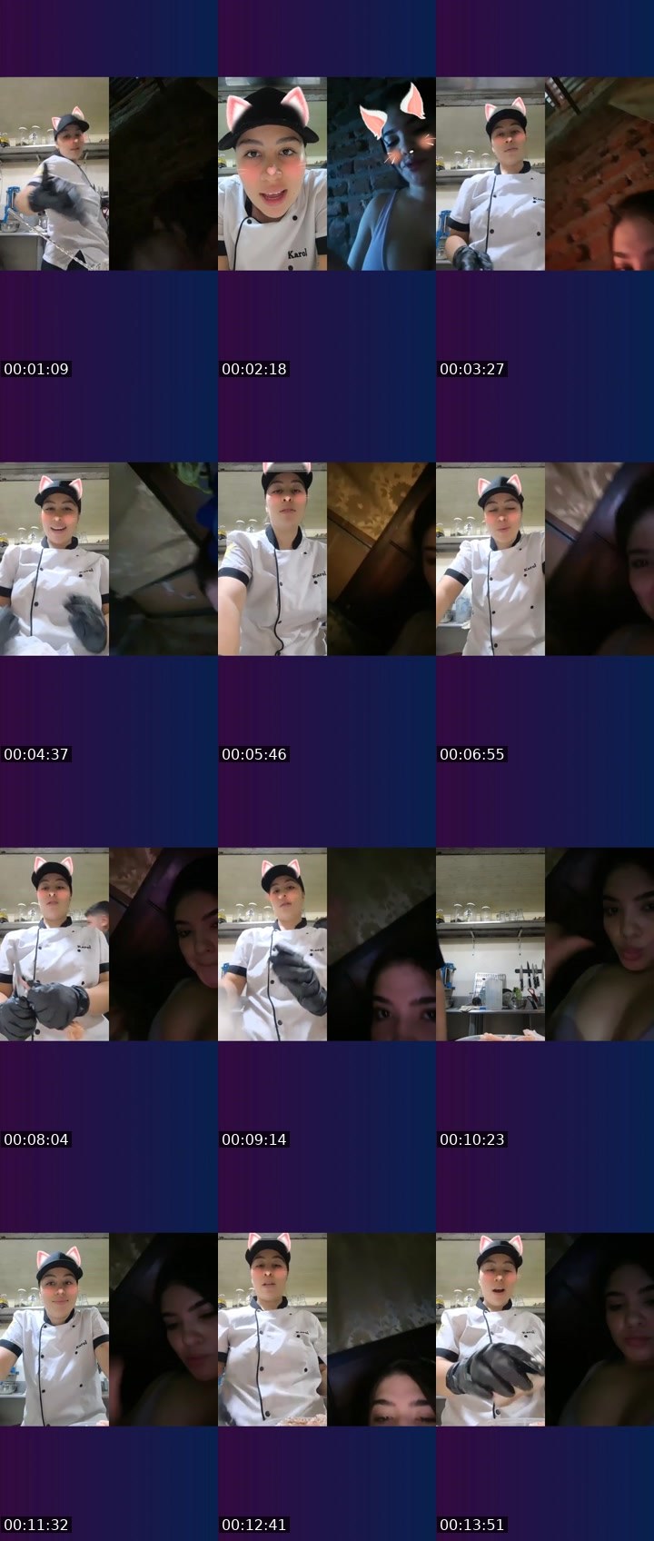 Contact-sheet preview of 🫦 Val✨'s Liveme recording