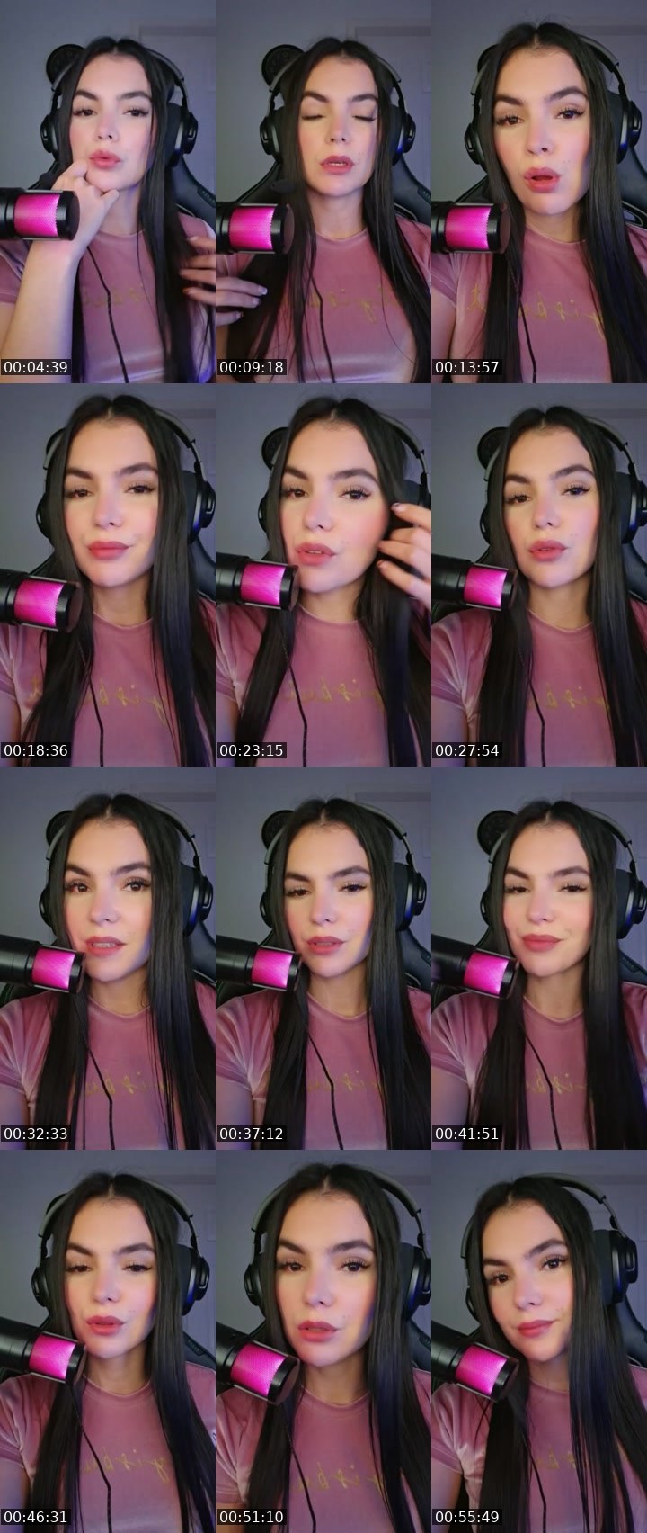 Contact-sheet preview of Eve 🇻🇪☁️🩷's Liveme recording