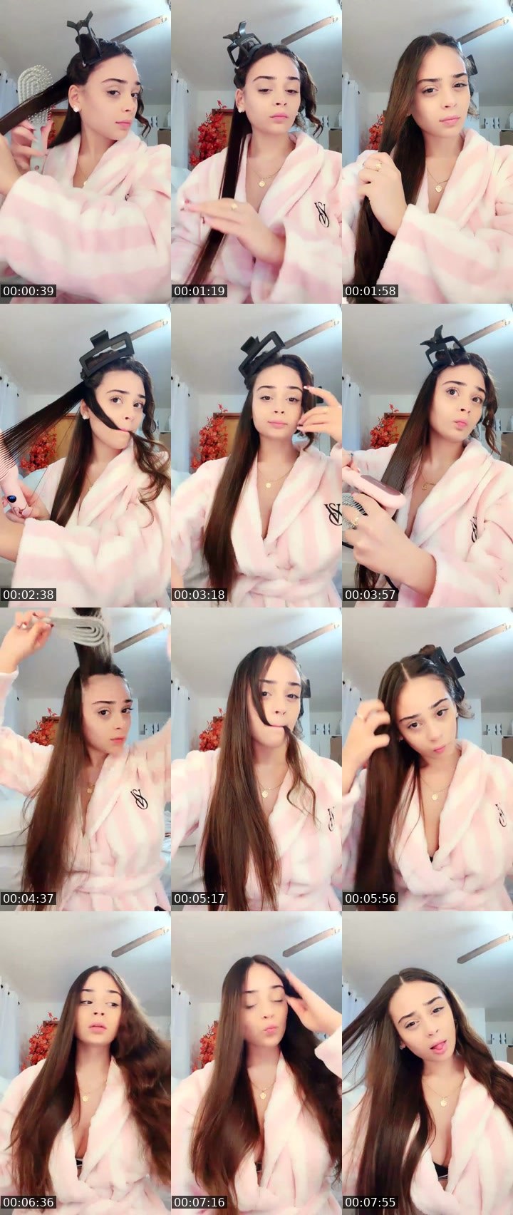 Contact-sheet preview of Mamiiilindaa's Liveme recording