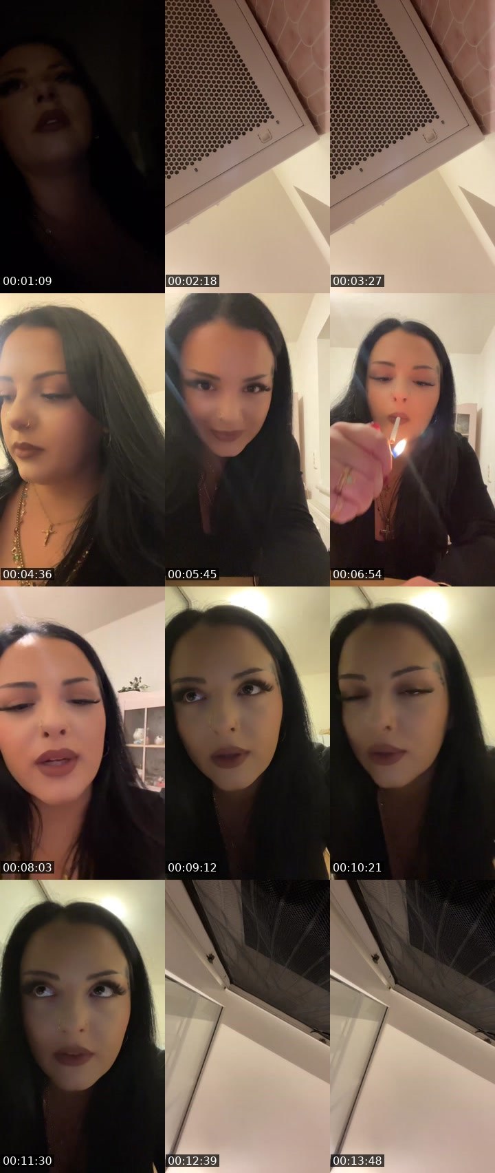 Contact-sheet preview of ღ TheHolyyMother ღ's Liveme recording