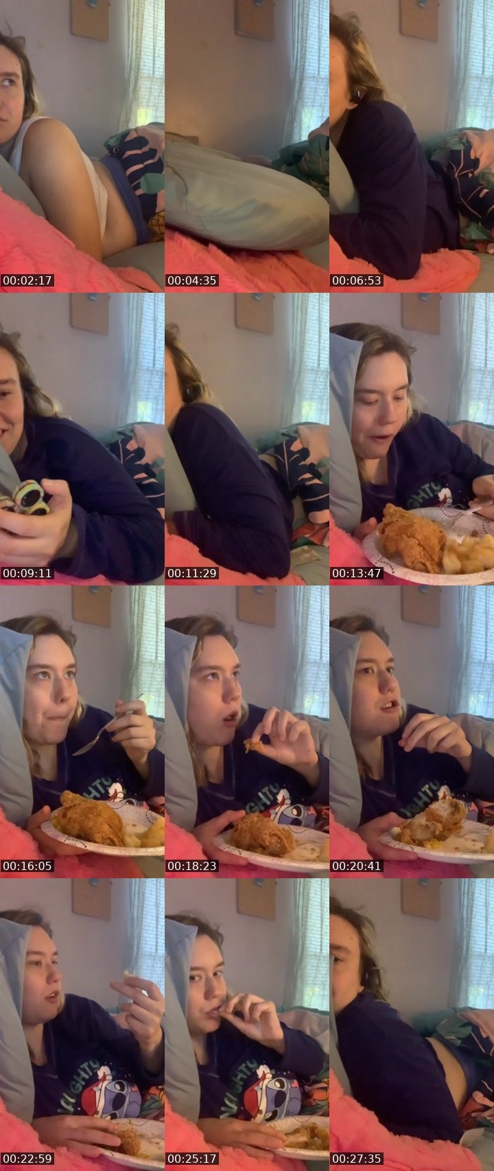 Contact-sheet preview of 🖤Ghost Face ❤️'s Liveme recording