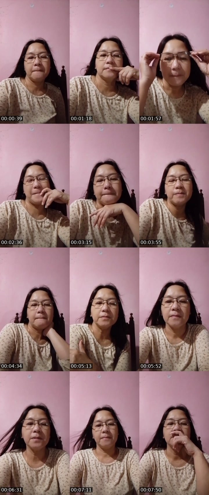 Contact-sheet preview of 🔴daisyyyy💤's Liveme recording