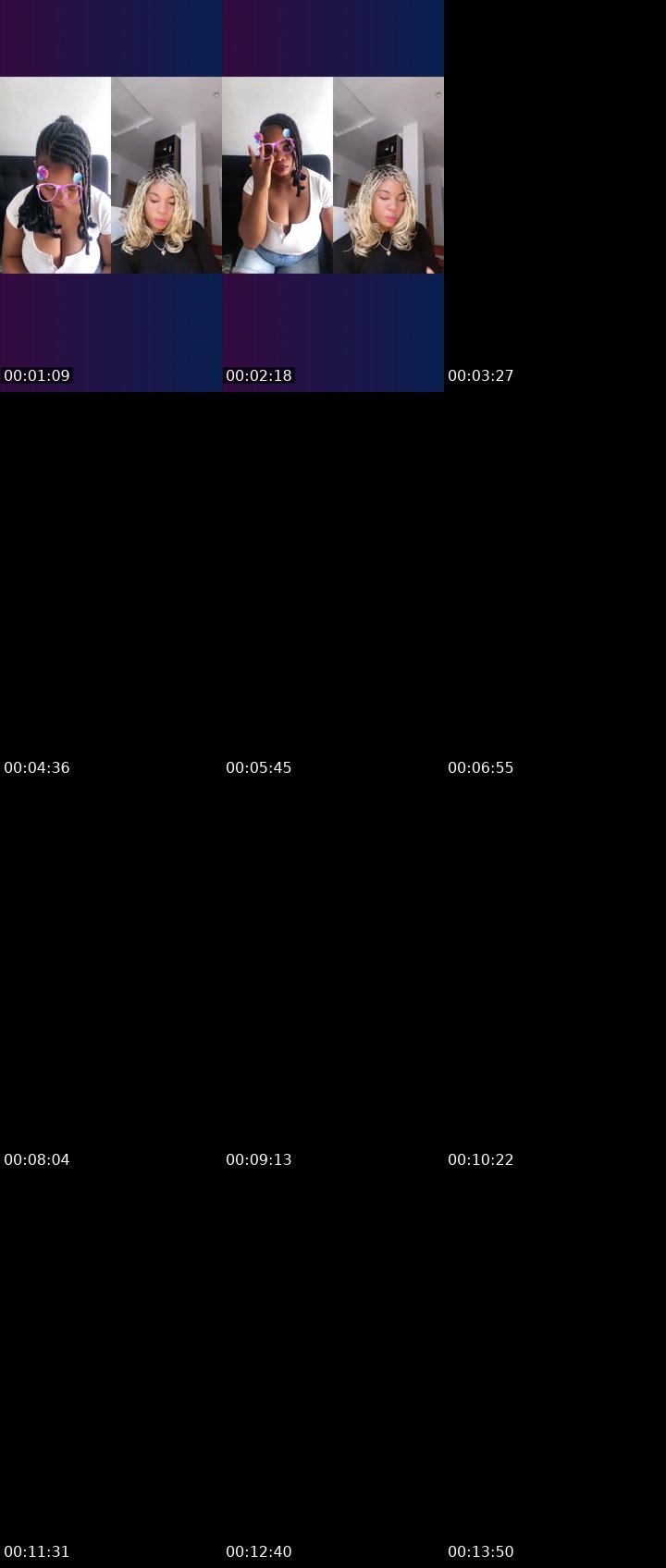 Contact-sheet preview of 16k SAVAGE NA🍷🍭's Liveme recording