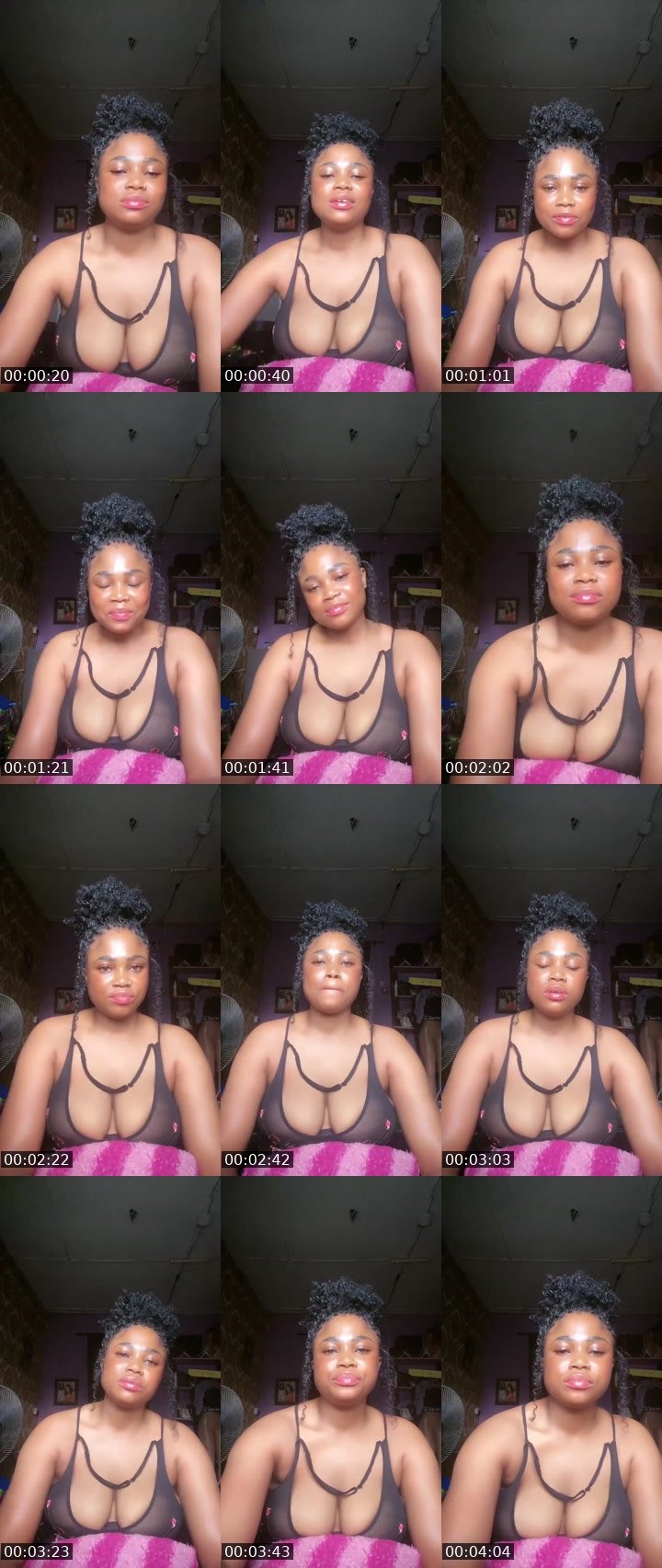 Contact-sheet preview of Sugar🐱💖's Liveme recording