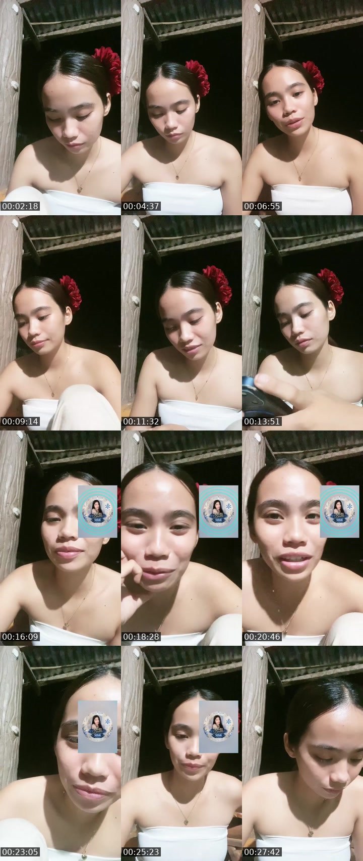 Contact-sheet preview of 👸Zeia🧚📚's Liveme recording
