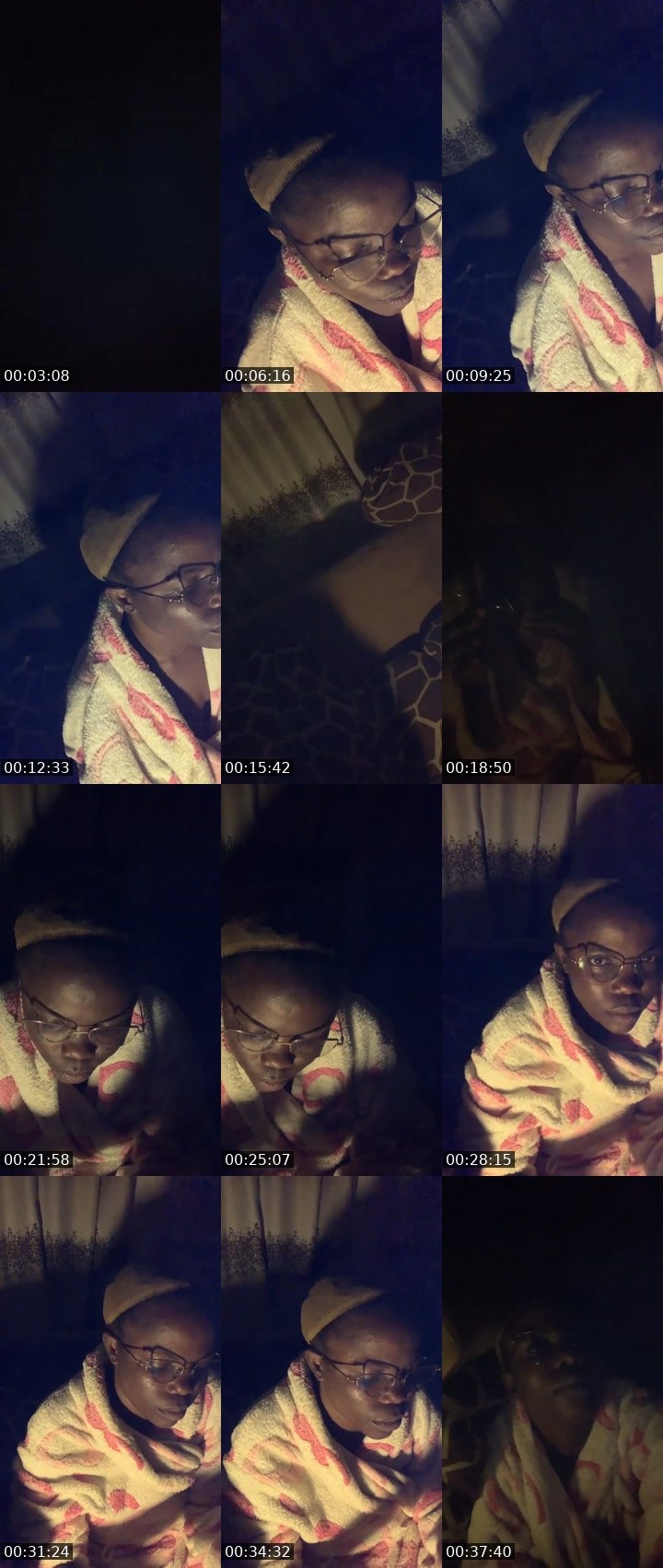 Contact-sheet preview of 😈🛸SHANTELGOLD😈🍭's Liveme recording