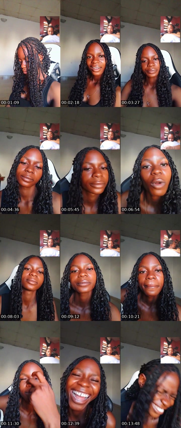 Contact-sheet preview of $💸Imma🟦⛓️'s Liveme recording