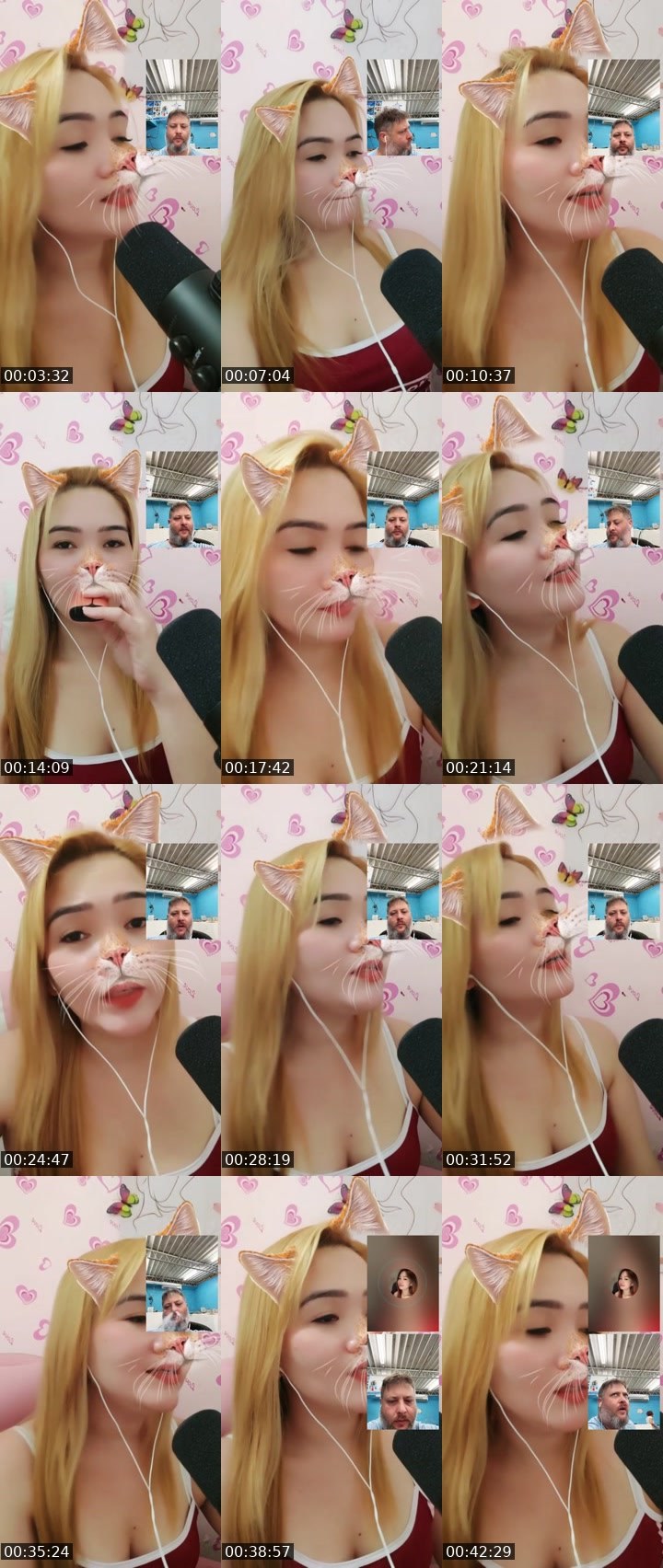 Contact-sheet preview of 🌶ℹ️SPICYJAM💖's Liveme recording