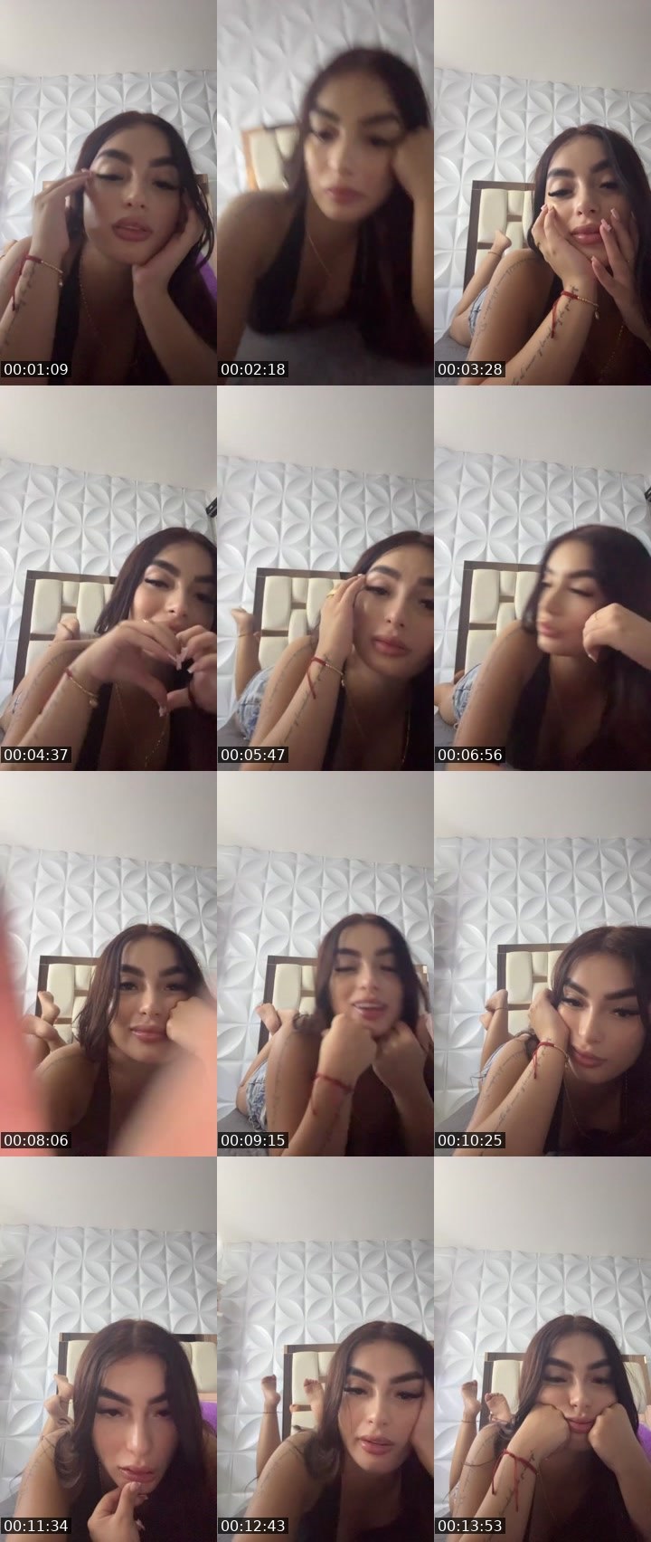 Contact-sheet preview of 🌸Mari16's Liveme recording