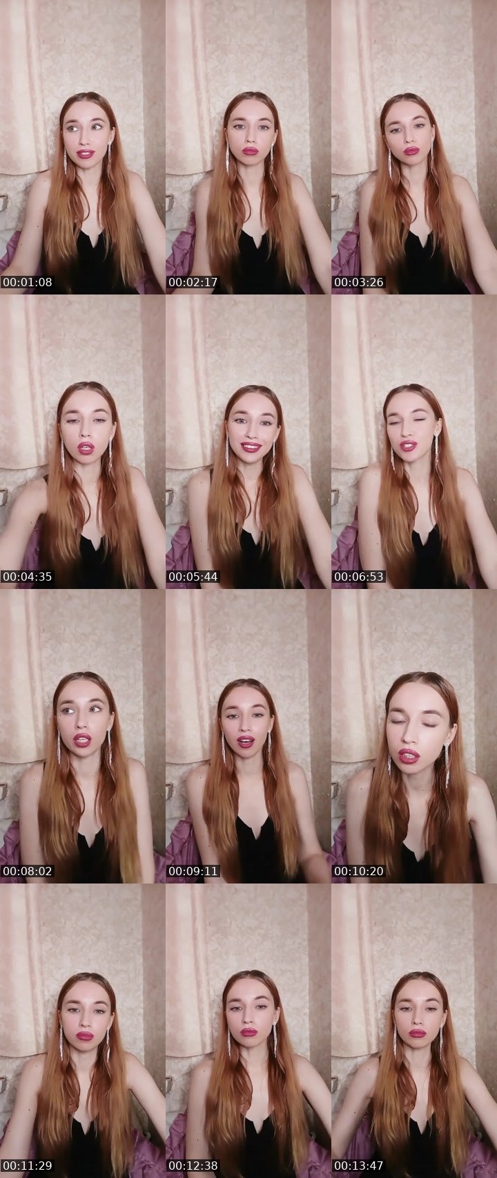 Contact-sheet preview of Anny_Ann 💎's Liveme recording