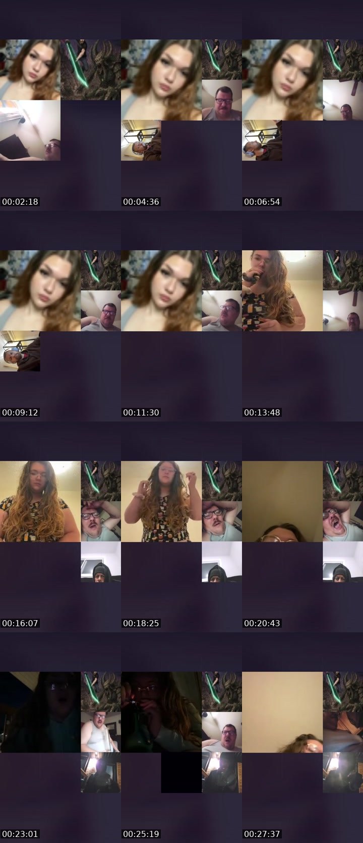 Contact-sheet preview of 💋𝕭𝖍𝖆𝖉𝖉𝖎𝖊𝕭💋's Liveme recording