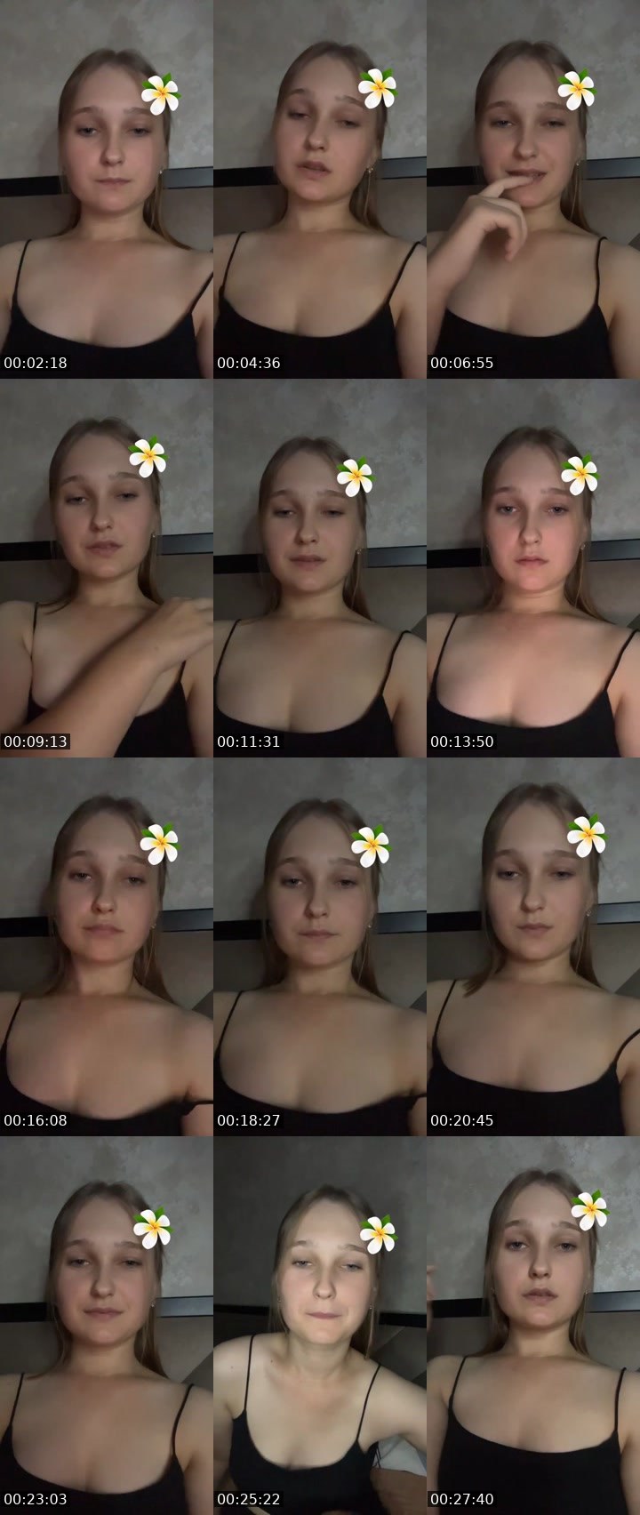Contact-sheet preview of _Marina_'s Liveme recording