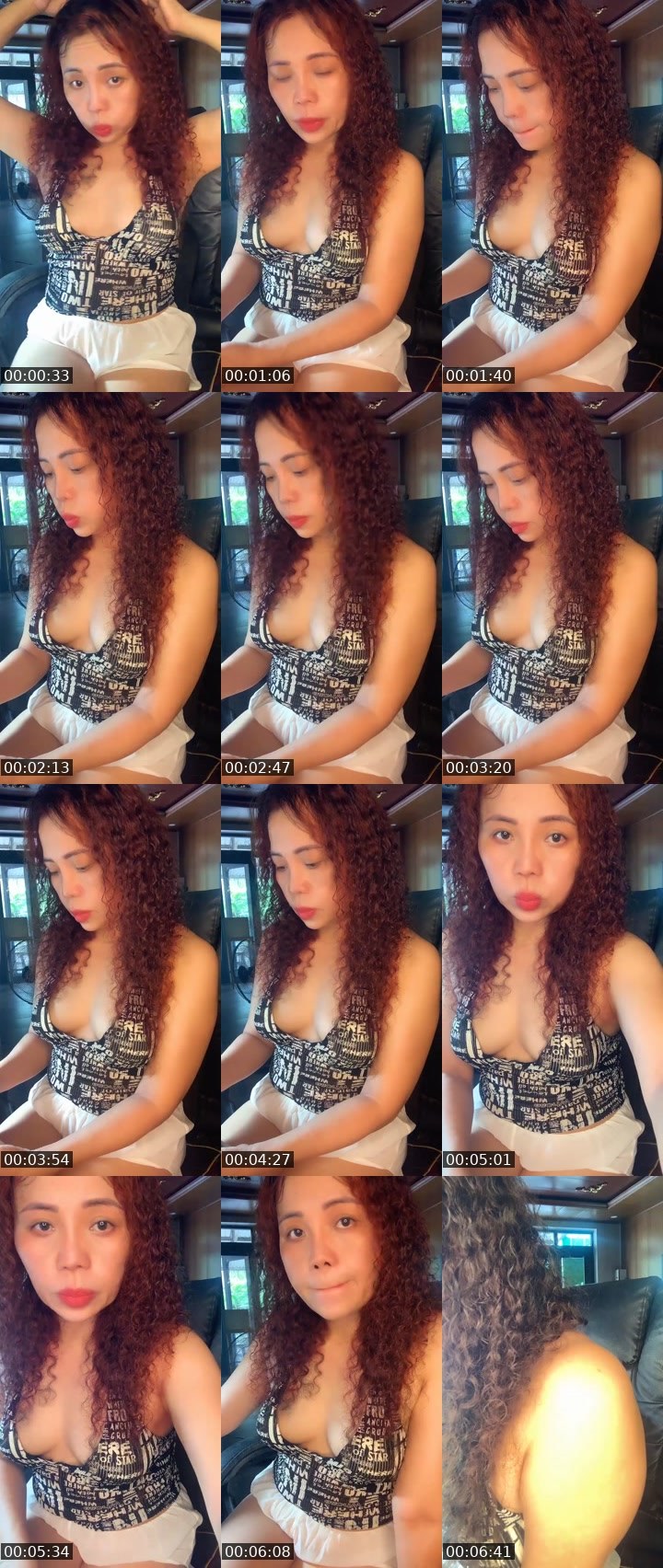 Contact-sheet preview of Kimkim🏃‍♀️🏃‍♀️'s Liveme recording