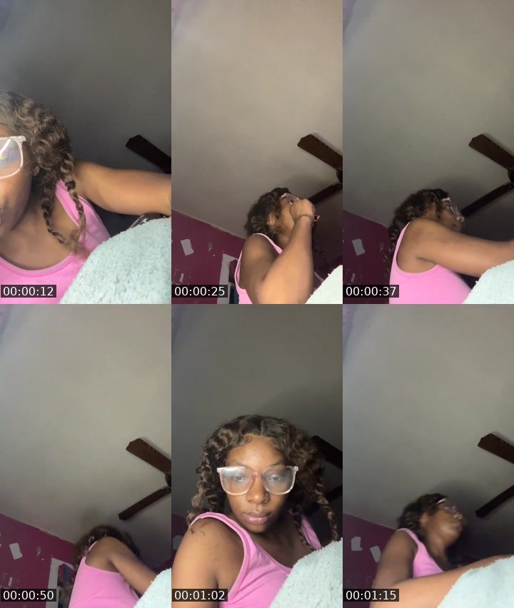 Contact-sheet preview of BrownSugar😍🤎's Liveme recording