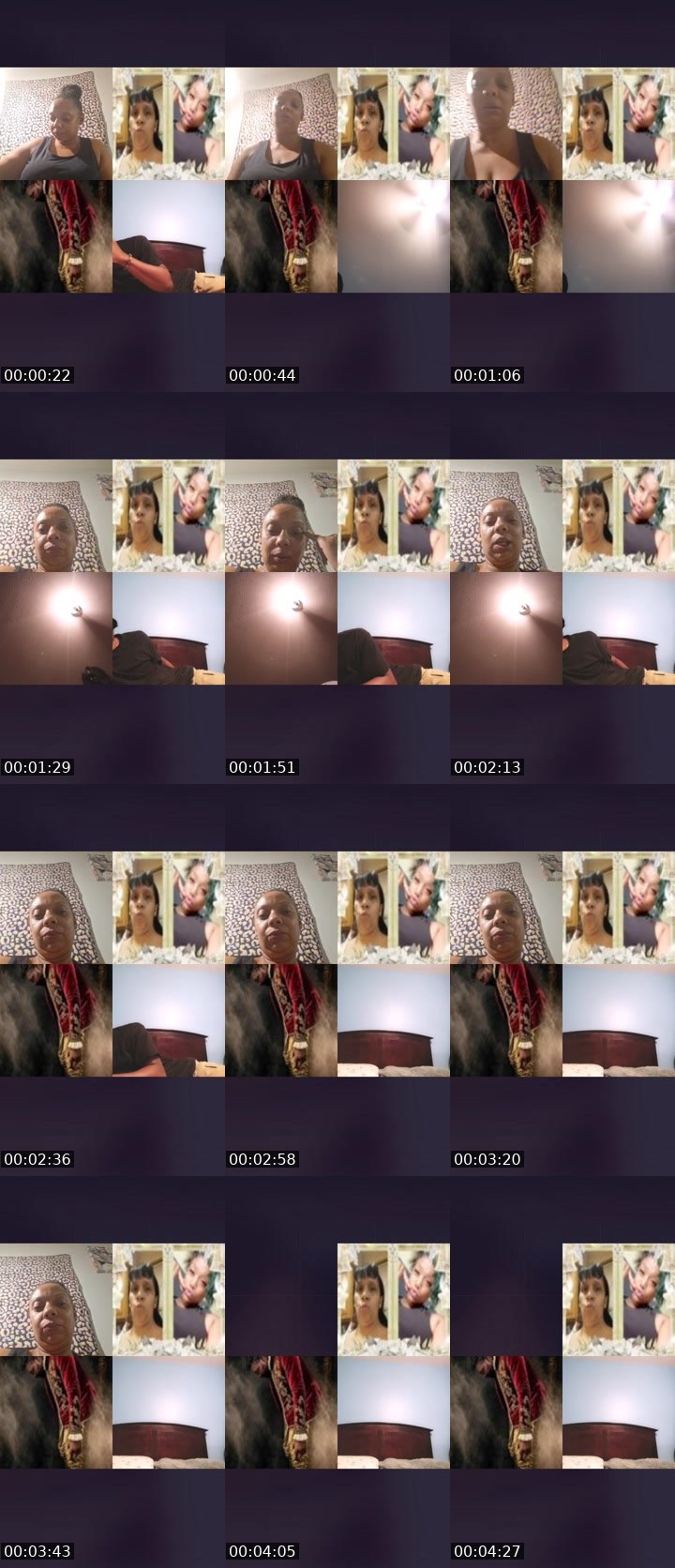 Contact-sheet preview of 🌺JAMaiçan-Lee's Liveme recording