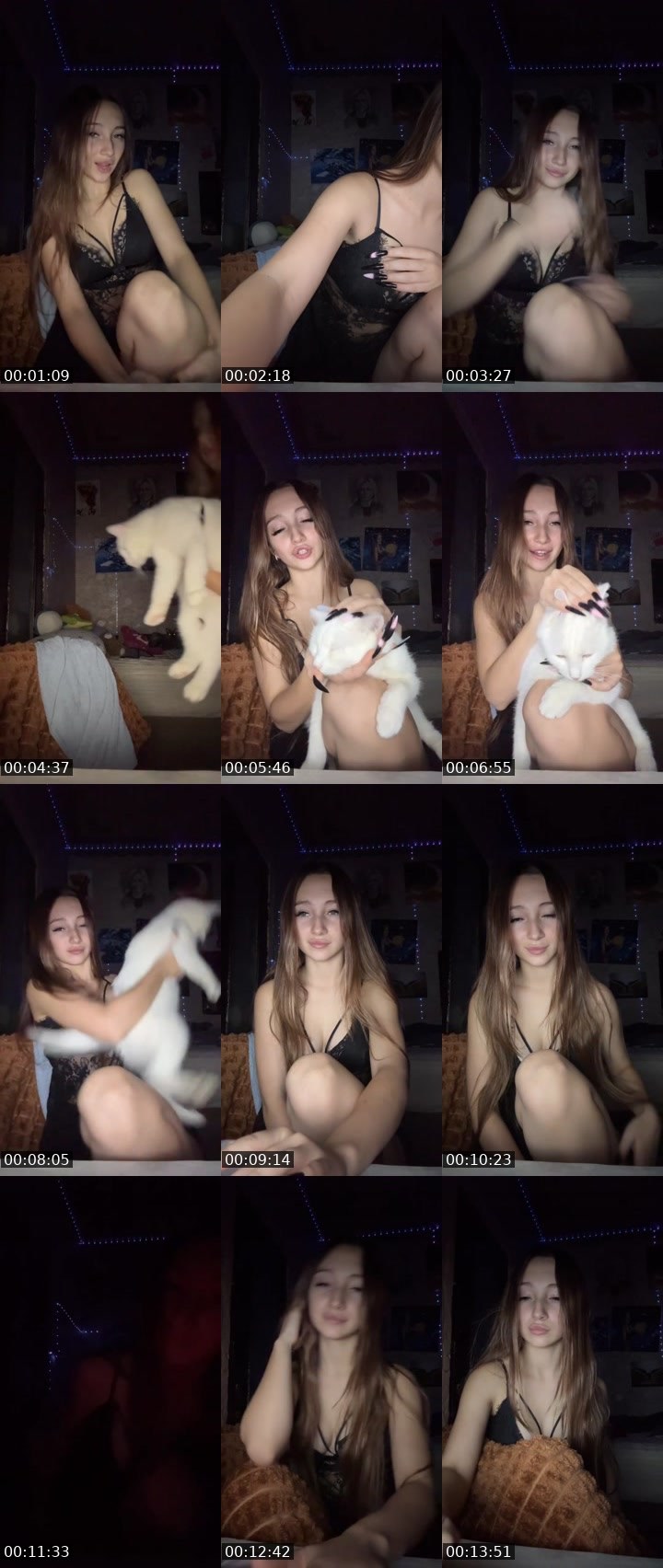 Contact-sheet preview of Conera_baby🐾's Liveme recording
