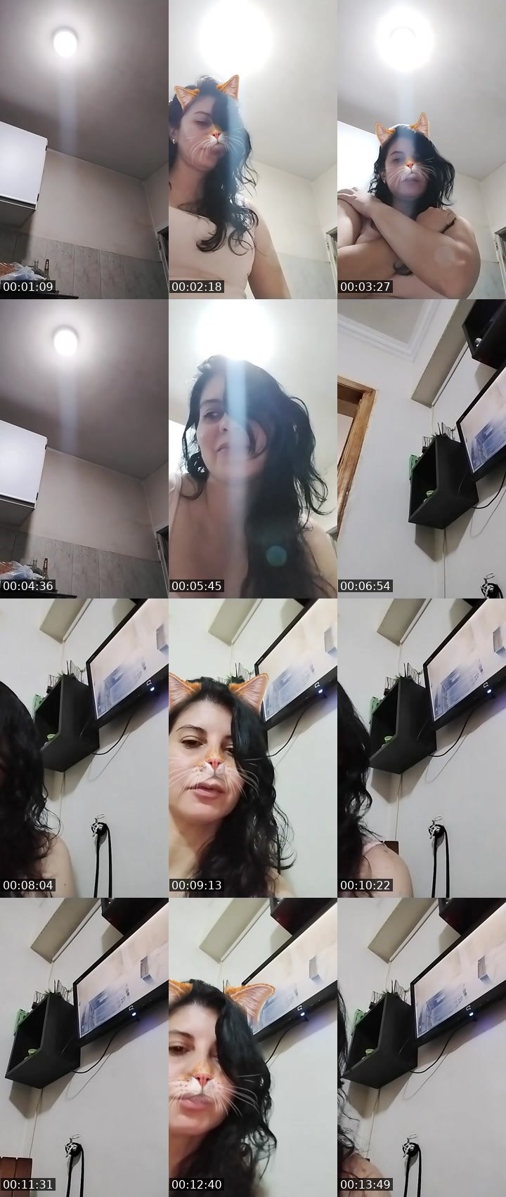 Contact-sheet preview of 🛡️🗡️'s Liveme recording