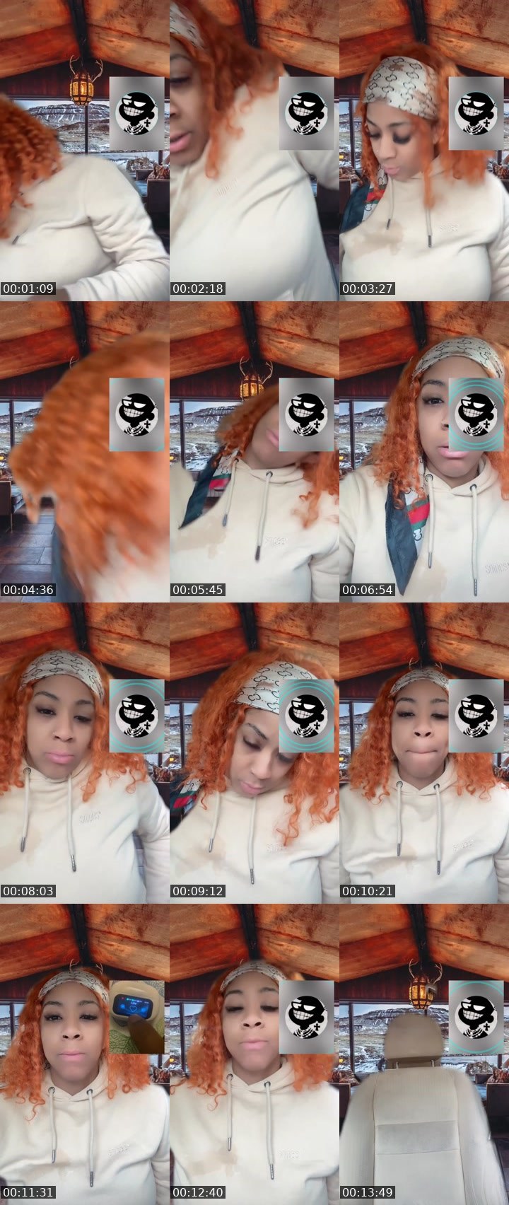 Contact-sheet preview of 🦾🐻Highyella🔆⃤'s Liveme recording