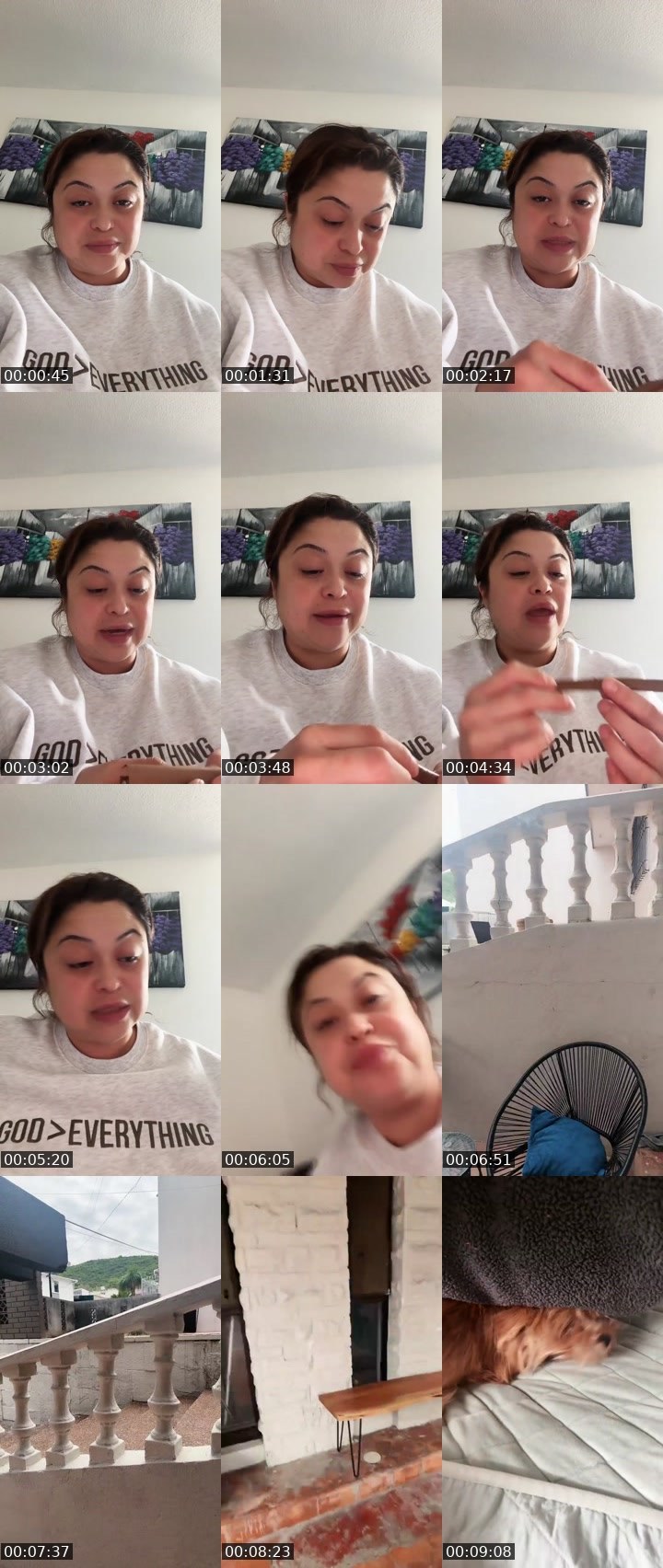Contact-sheet preview of vipbaby-389657326's Liveme recording