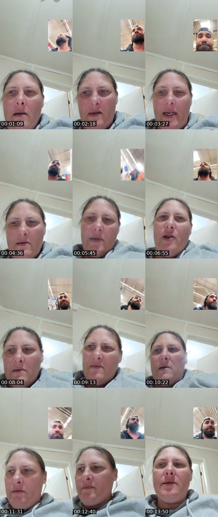 Contact-sheet preview of Kezzaaa8282's Liveme recording