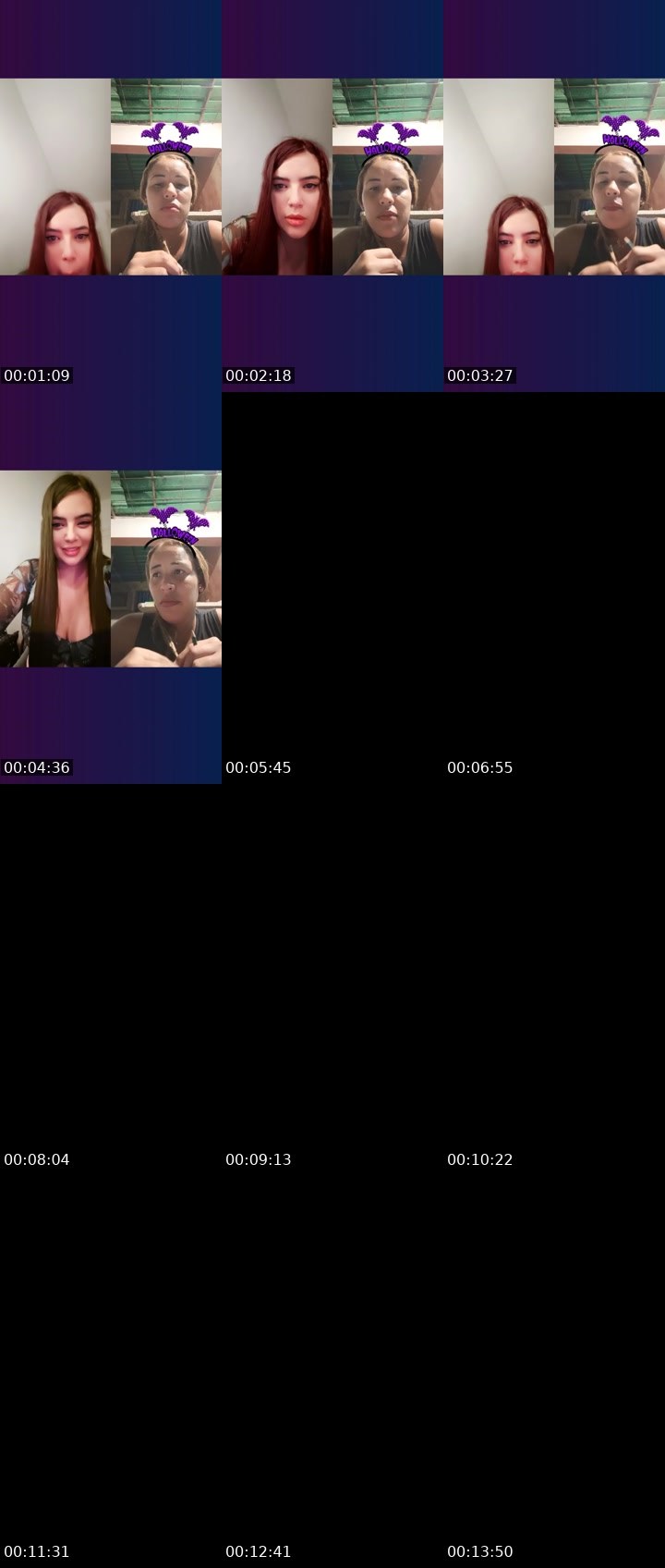 Contact-sheet preview of 👑⃤Yคritah🌸's Liveme recording