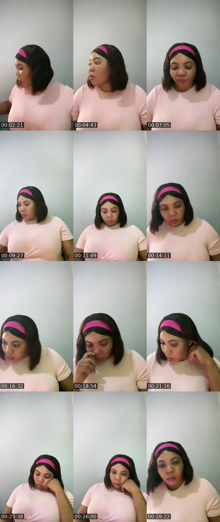 Contact-sheet preview of 🅰️my Lilly🍭🩷🌹's Liveme recording