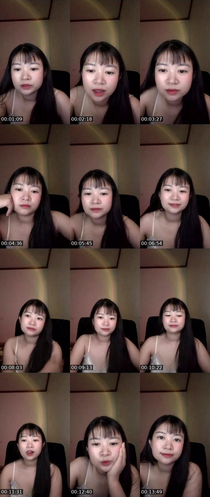 Contact-sheet preview of Luna♥️'s Liveme recording