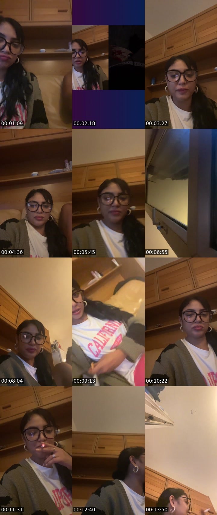 Contact-sheet preview of Eva French33🇫🇷's Liveme recording
