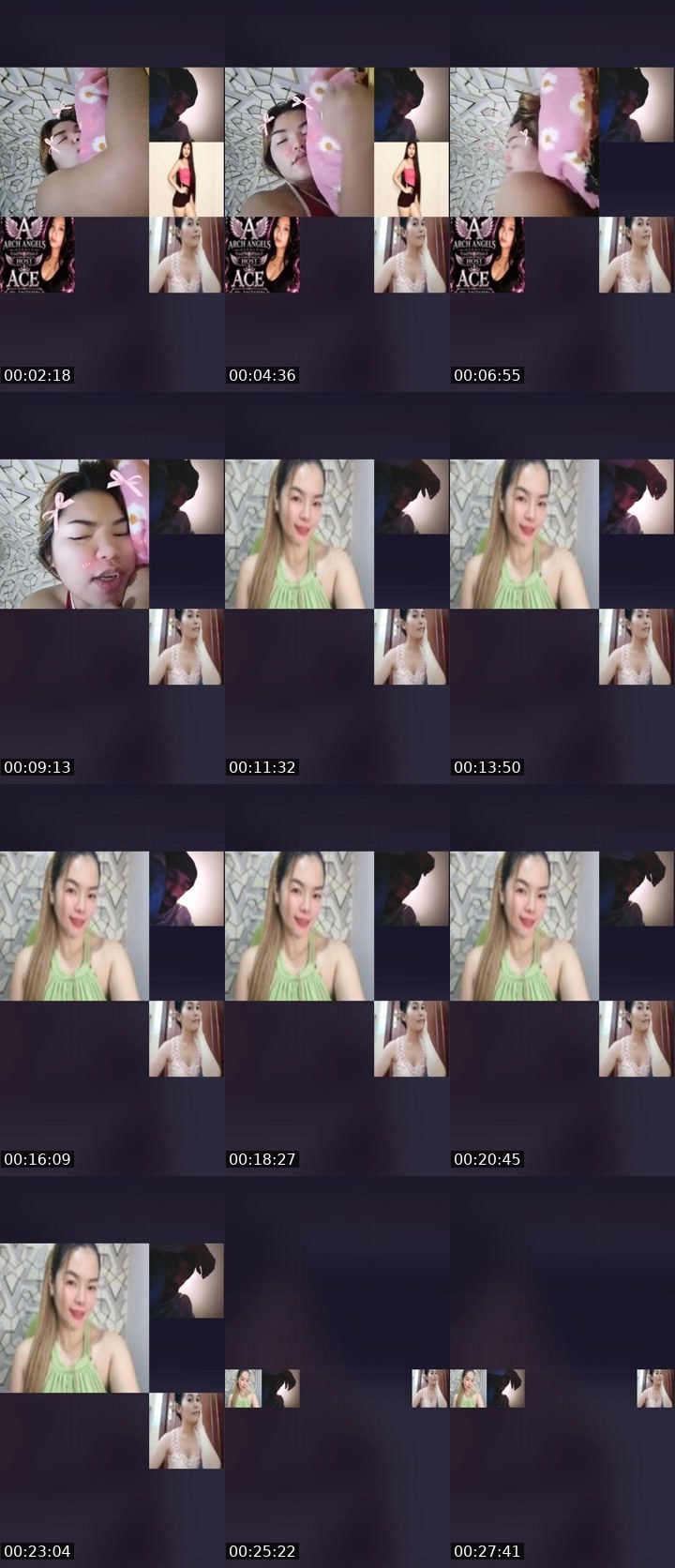 Contact-sheet preview of 🌶19KJULZ28 🍀's Liveme recording