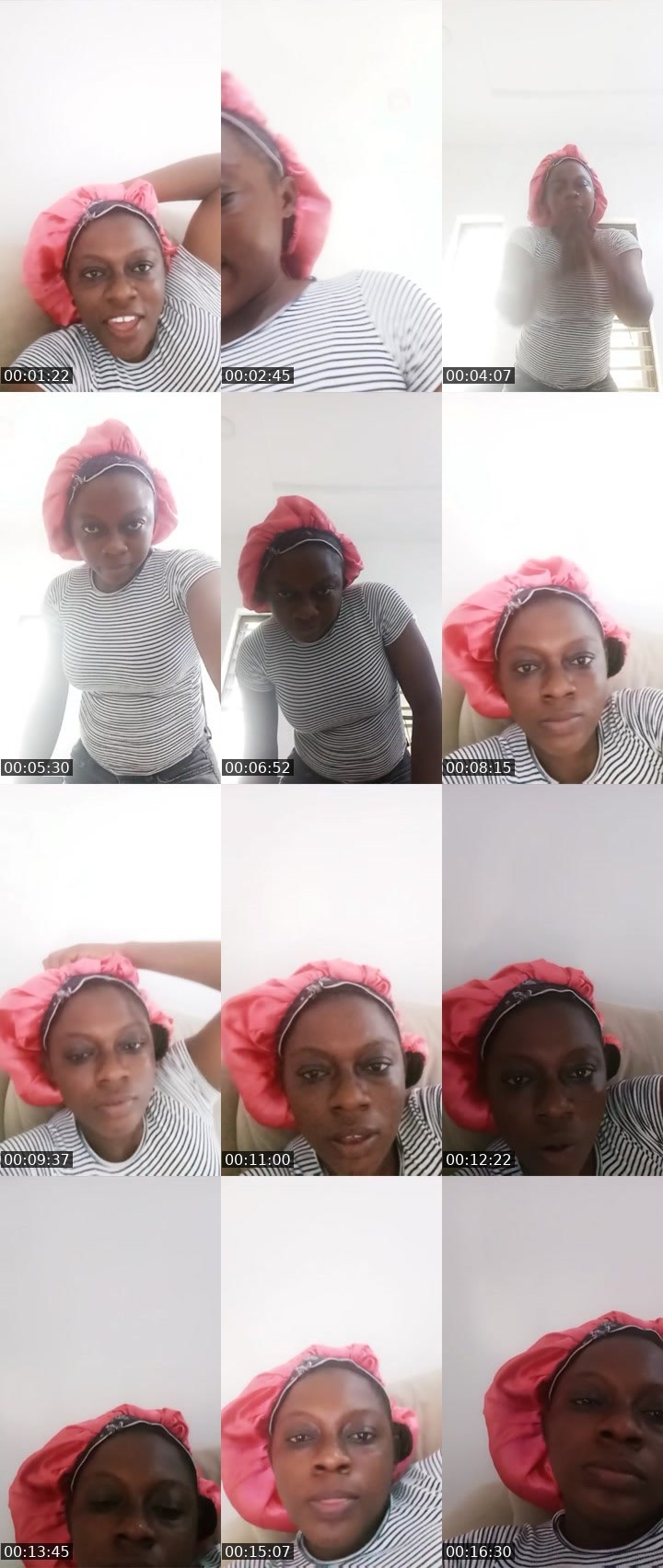 Contact-sheet preview of Coco ❣️❣️'s Liveme recording
