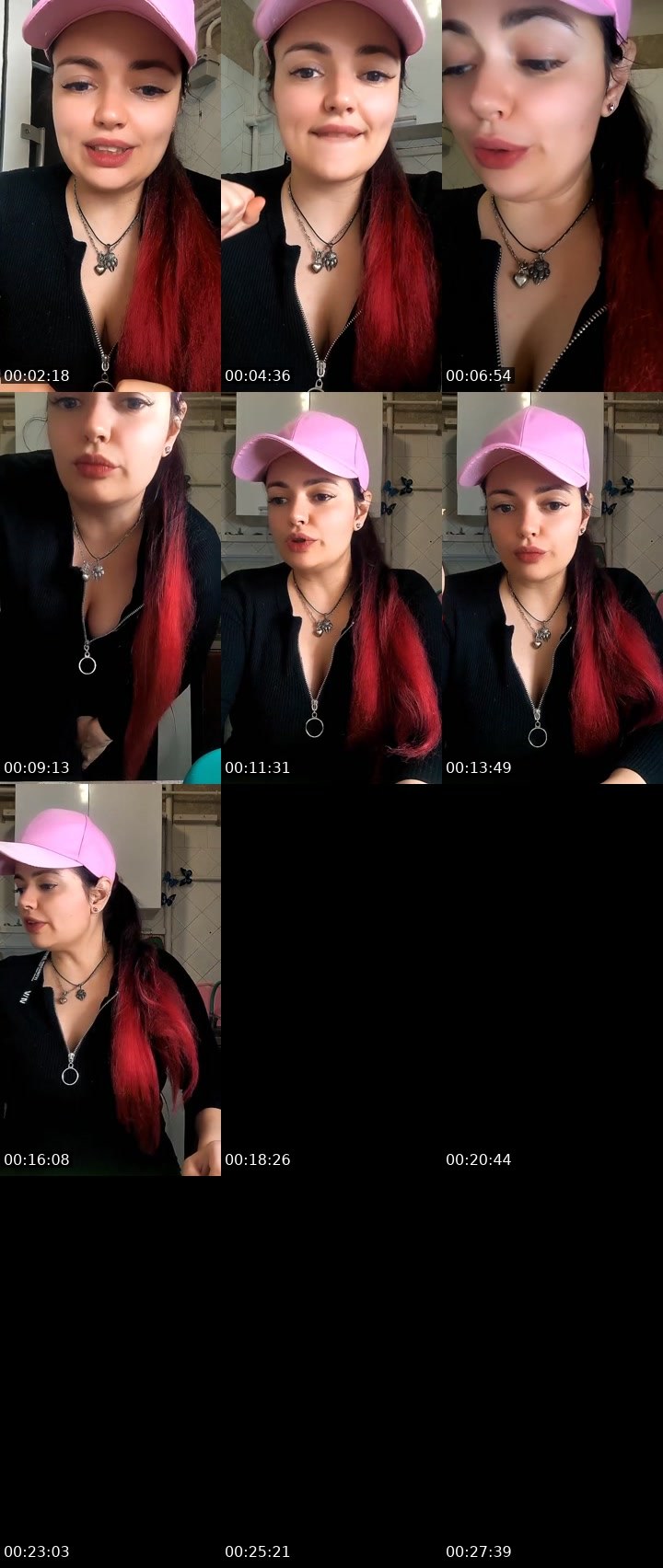 Contact-sheet preview of Yana Mikki🩷🪽's Liveme recording