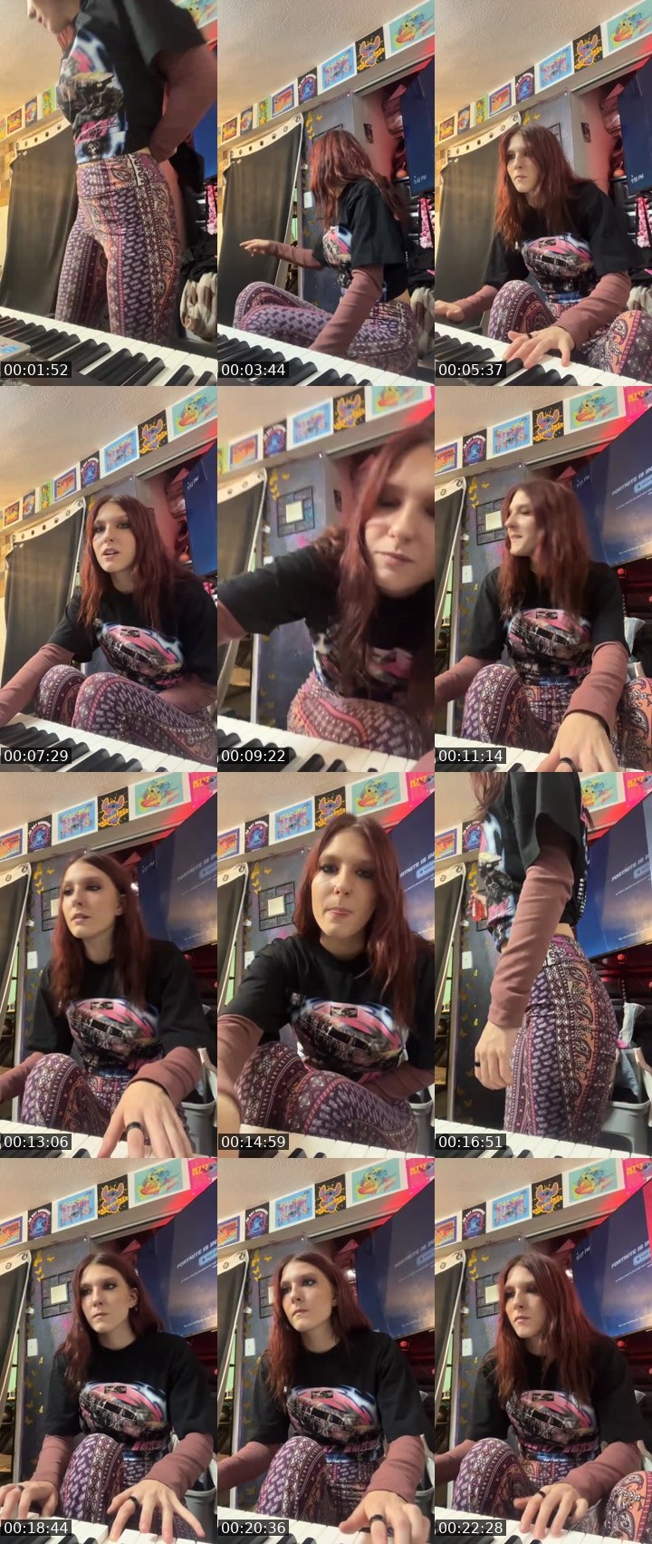 Contact-sheet preview of Des_1920's Liveme recording