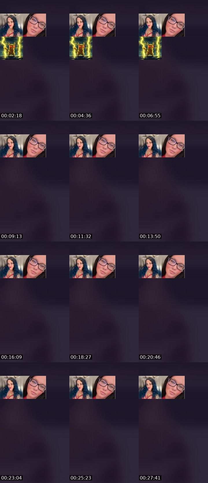 Contact-sheet preview of 😈 KRIS 😈's Liveme recording