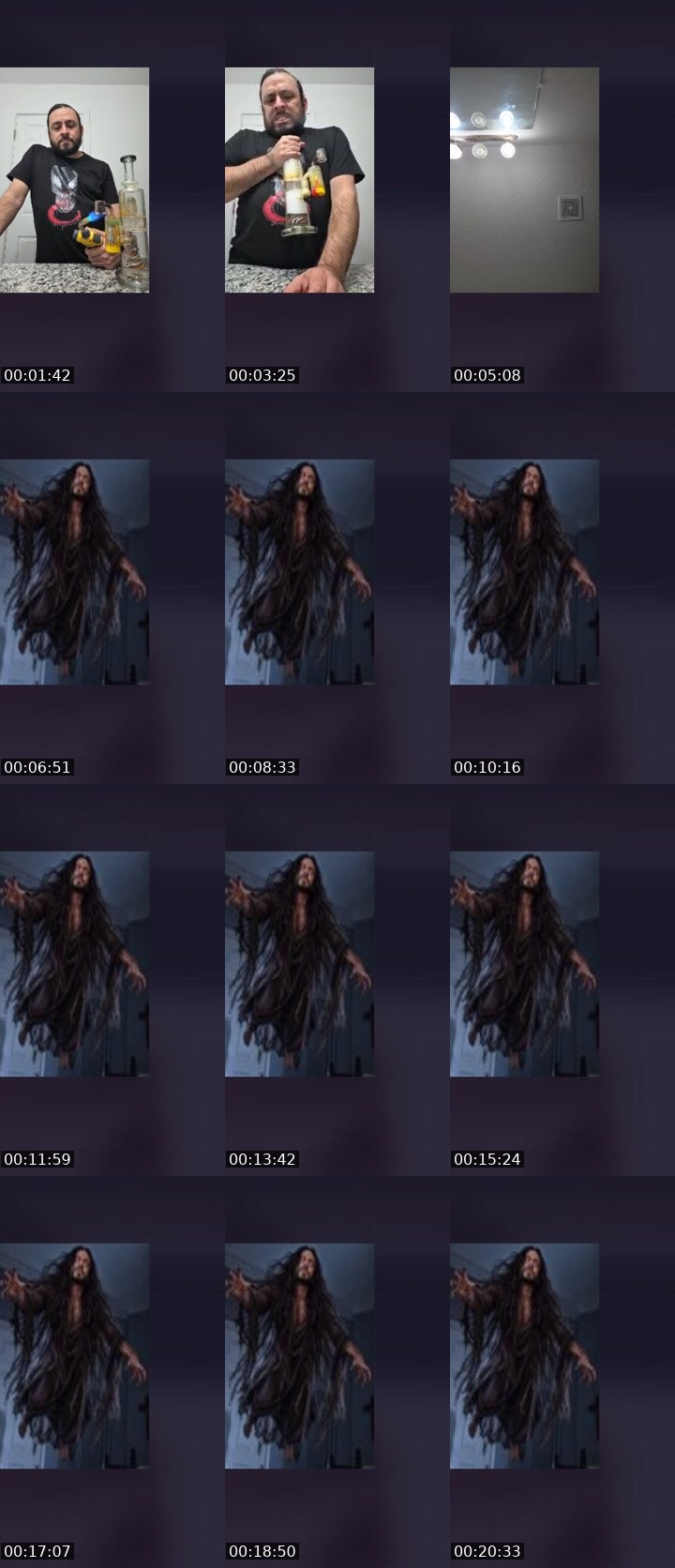 Contact-sheet preview of 𝕃ucas 𝕊corpio's Liveme recording