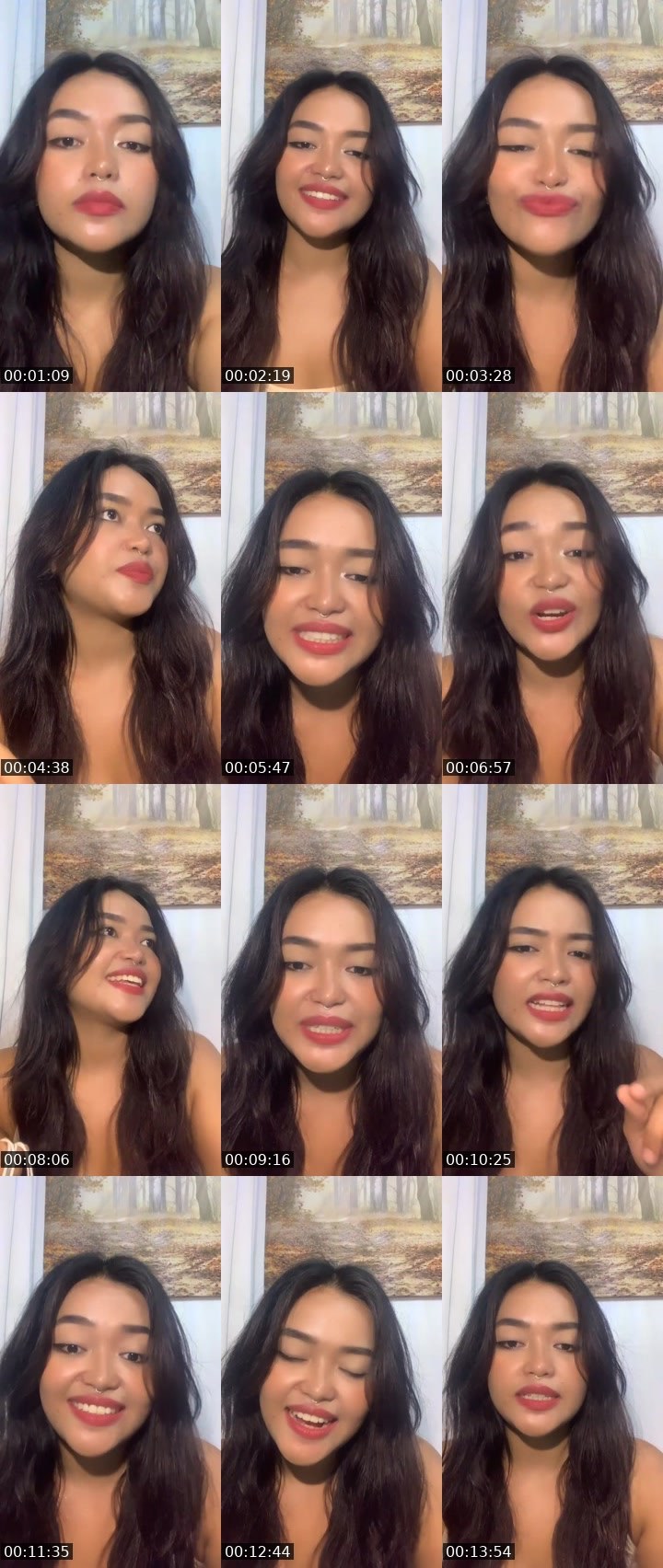 Contact-sheet preview of 👸🏻Eve 🦄's Liveme recording