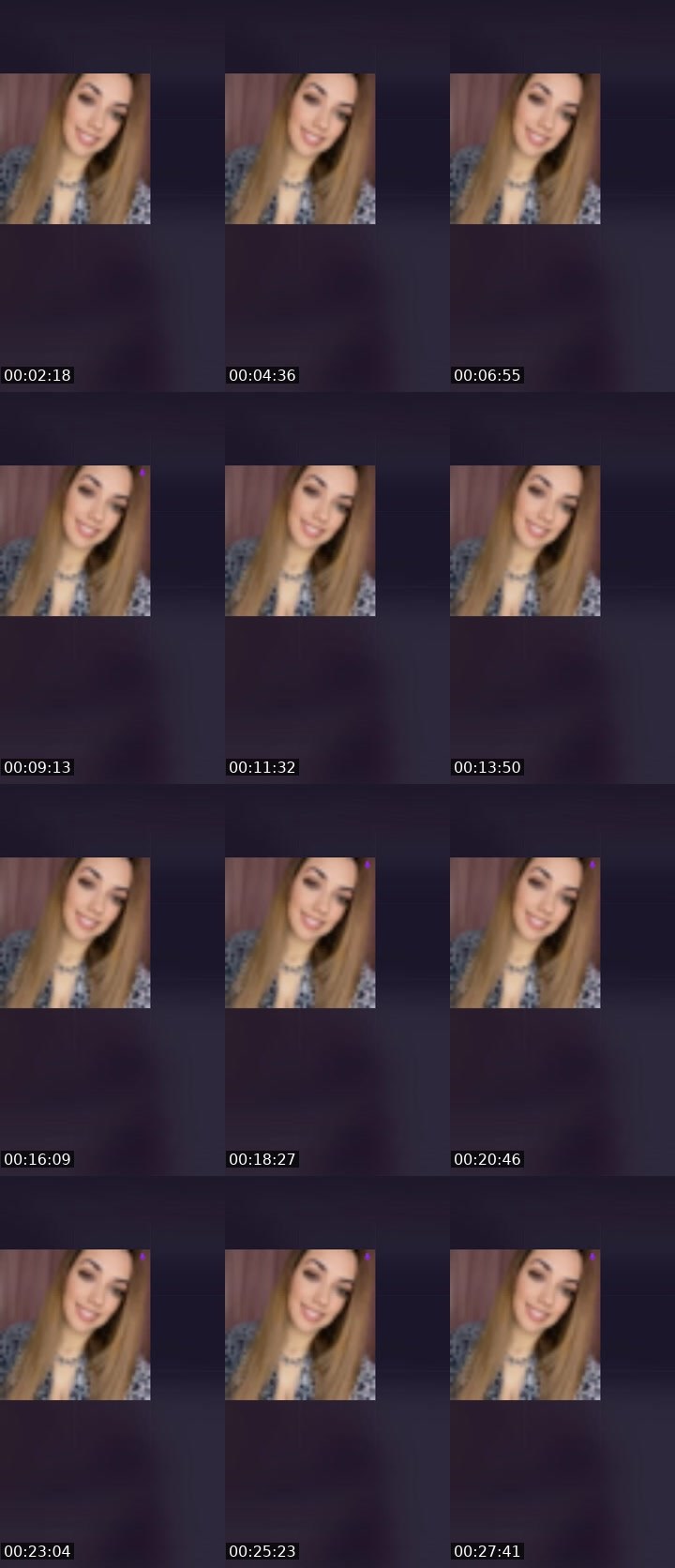 Contact-sheet preview of Line Ribeiro 😎's Liveme recording