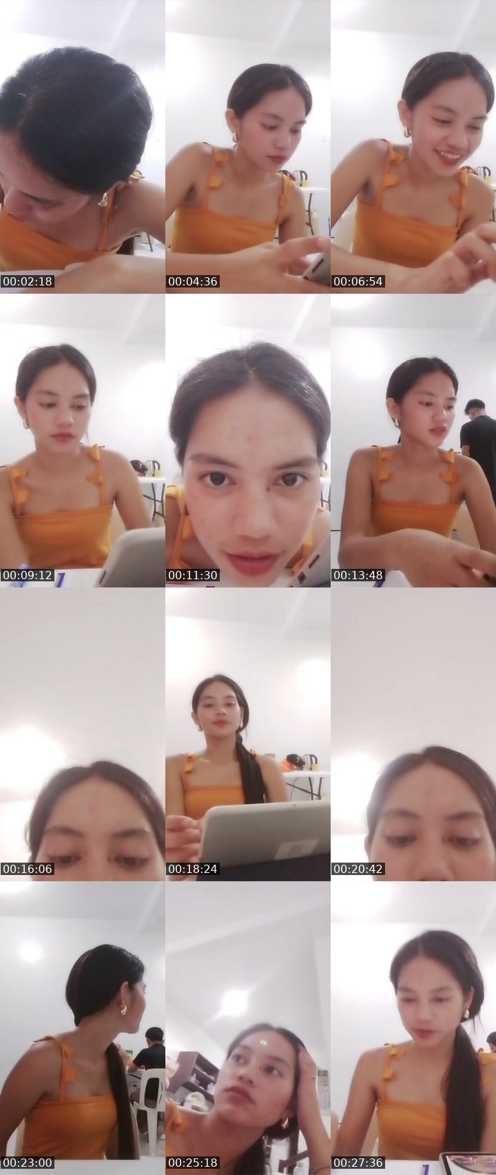 Contact-sheet preview of 7.8k🍃👸Ara🌼's Liveme recording