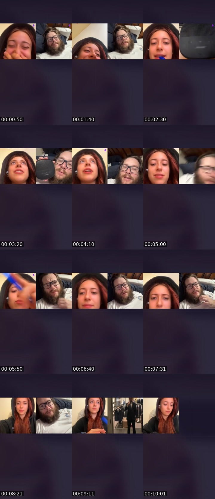 Contact-sheet preview of 🦊𝐕𝐈𝐗𝐘℄🧚's Liveme recording