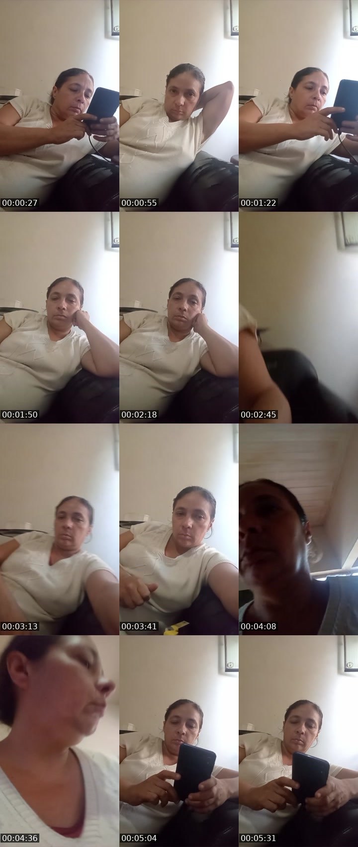 Contact-sheet preview of VIVIANE ULYSSEA's Liveme recording